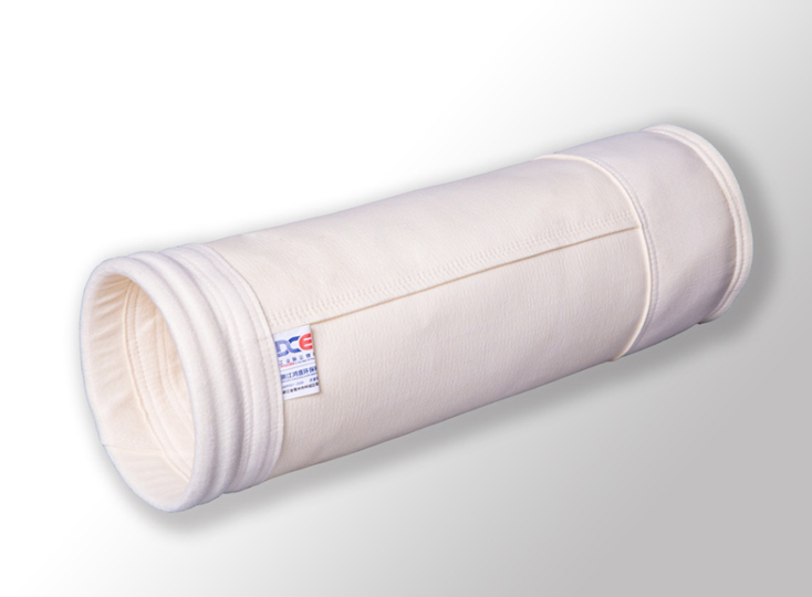Acrylonitrile homopolymer fiber (acrylic) filter bag with membrane